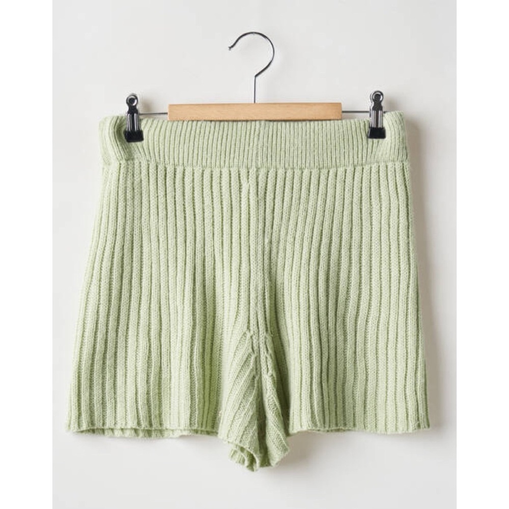 Nasty Gal Ribbed Knit Lounge Shorts